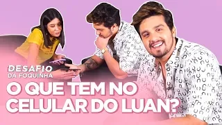 LUAN SANTANA  MOSTRA ÁUDIO COM A NAMORADA, FOTOS ZOADAS, MÚSICAS GRAVADAS NO CELULAR | Foquinha