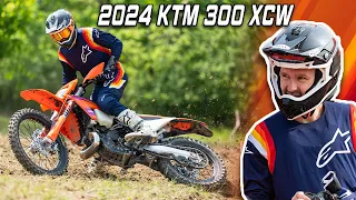 2024 KTM 300 XCW - FIRST RIDE😮‍💨