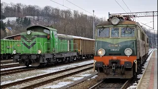 Pociągi w Kłodzku Zima 2023r.
