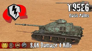 T95E6  |  8,0K Damage 4 Kills  |  WoT Blitz Replays