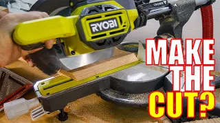 DIY or PRO? RYOBI 18V 7-1/4" Sliding Compound Miter Saw Review [PBT01B]