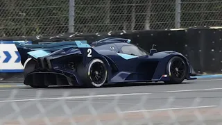 Bugatti Bolide at Lemans! Pure Sound at First Public Outing.