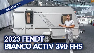 NEU bei Fendt: 2023 Fendt Bianco Activ 390 FHS! | Caravan | Camperland Bong