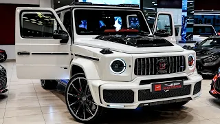 White Mercedes-AMG G63 Brabus G800 - Savage Luxury SUV in Detail!