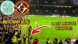 CELTIC vs DUNDEE UTD (4-2) || MATCHDAY VLOG || INSANE LIMBS AS CELTIC WIN IT IN INJURY TIME!!