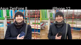 Asus ZenFone 8 vs iPhone 12 - Битва по фото и видео!
