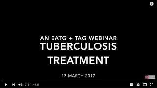 Tuberculosis treatment webinar