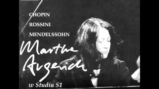 MARTHA ARGERICH plays CHOPIN Piano Concerto No.1 COMPLETE (LIVE 1992)