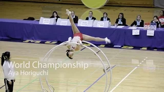 World Championships in Gymwheel 2016 - Aya Horiguchi straight line 5th Place