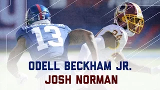 Odell Beckham Jr. vs. Josh Norman | Redskins vs. Giants | NFL Week 3 Player Highlights