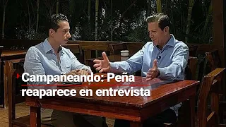 #Campañeando | Reapareció Peña Nieto y negó volver a dedicarse a la política