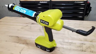 Ryobi 18V One+ Cordless Caulk and Adhesive Gun Review