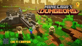 Minecraft Dungeons - Cacti Canyon Gameplay