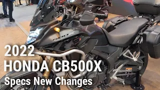 2022 Honda CB500X Review:  Specs  NEW Changes Explained