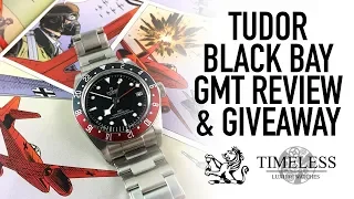 Tudor Black Bay GMT "Pepsi" Giveaway & Full Review - Better Than The Rolex?