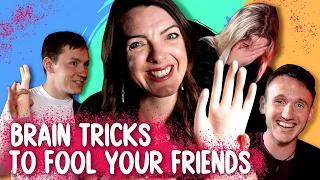 Brain Tricks To Fool Your Friends | Get Out There | BBC Earth Kids