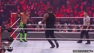 AJ Styles Vs Omos, WWE Raw, Jan 3 2022