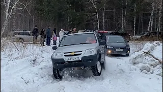 Навели суету!!! Субботний Off-road городских паркетников.