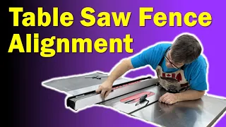 Table Saw Fence Alignment | Safe, Clean, Rip Cuts
