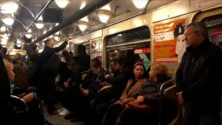 🇺🇦Вагон метро типа Еж–5275 на Святошинско-Броварской линии (27.10.2019)