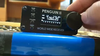 Слушаем диапозон 40 метров на Penguin II