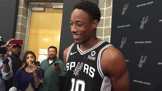 DeMar DeRozan on Gregg Popovich I San Antonio Spurs