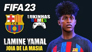 FIFA 23 | Lamine Yamal | Barcelona | stats | pro clubs | tutorial | look alike | how to create
