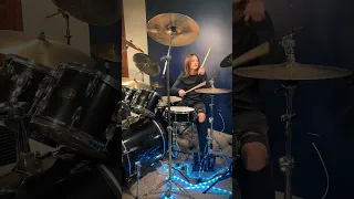 Nirvana - In Bloom (Drum Cover / Drummer Cam) Played Live by Teen Drummer  #Shorts