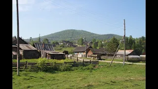 "Симфония деревни". пос. Жержул на р. Мана, Красноярский край. 11 июня 2012 г.