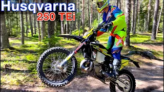 Husqvarna 250 TEi Test Ride and Specs (+ Enduro)