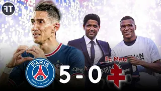 എംബാപ്പേക്ക് HATTRICK | PSG vs FC Metz Highlights Review | Kylian Mbappe |Angel Di maria final match