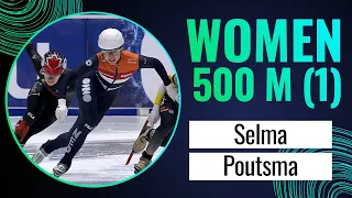 Selma POUTSMA (NED) | Winner | 500m (1) Women | Gdansk 2024 | #ShortTrackSkating