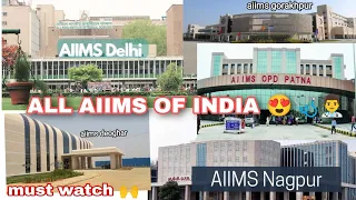 ALL AIIMS OF INDIA 😍👨‍⚕ #neet #new #doctor #motivation