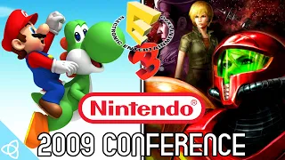 Nintendo E3 2009 Press Conference Highlights [Mario Bros. Wii, Vitality Sensor, Metroid Other M]