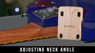 Adjusting Guitar Neck Angle