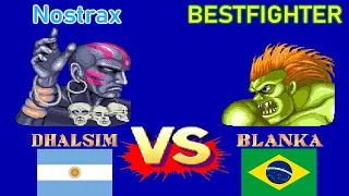 Street Fighter II': Champion Edition - Nostrax vs BESTFIGHTER FT5