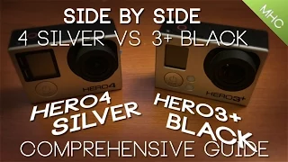 GoPro Hero4 SILVER vs GoPro Hero3+ BLACK HD