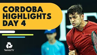 Garin Locks Horns with Baez; Sonego, Ramos in Action | Cordoba Open 2022 Day 4 Highlights