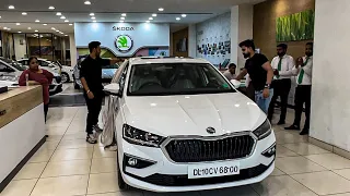 Taking delivery of Skoda Slavia 2023 ❤️