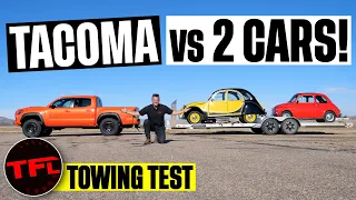I Tow an ENORMOUS Trailer with the New Toyota Tacoma: Is It Too Much?