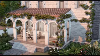 Italian Villa / The Sims 4 / No CC / stop motion