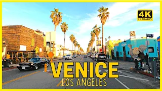 Driving in Venice - Los Angeles | California USA [4K UHD 60]