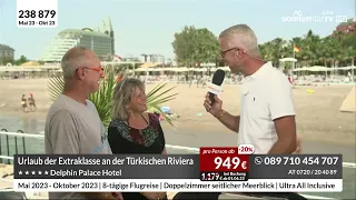 LIVE aus der Türkei Mai 2023 - Delphin Palace Hotel mit Mark Rasch