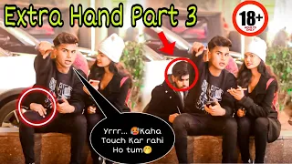 Extra Hand Prank On Shoulder ( Part - 3 ) || Prank In India || Epic Reaction 💥 || Gouri Paatra