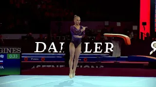 Angelina Melnikova (RUS) Floor Team Final 2019 Stuttgart World Championships