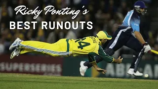 Ricky Ponting Run Out Compilation - Some of the Best Run Outs of All Time