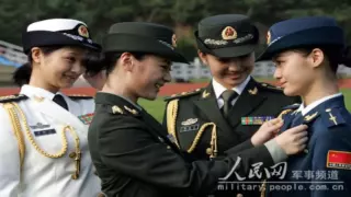 2016 英姿飒爽的中国女兵 2016 Chinese female soldier