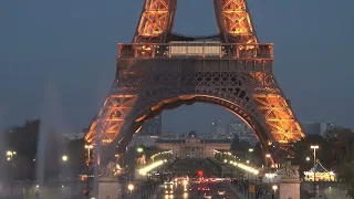 Paris At Night 4k, Eiffel Tower, Paris At Night, Paris Drone 4k Night, Drone Film From