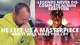 Juice WRLD - Legends Never Die (BEST FULL ALBUM REACTION / REVIEW!) this will make you cry