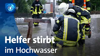 Überschwemmung: Gefahren für Feuerwehr und Anwohner durch Hochwasser